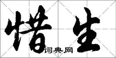 胡問遂惜生行書怎么寫