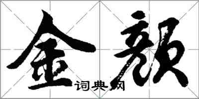 胡問遂金顏行書怎么寫