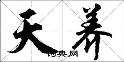 胡問遂天養行書怎么寫