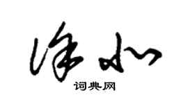 朱錫榮徐北草書個性簽名怎么寫