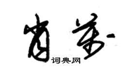 朱錫榮肖萬草書個性簽名怎么寫