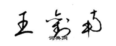 梁錦英王劉南草書個性簽名怎么寫