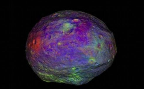 太空旅行黎明號探測器到達灶神星