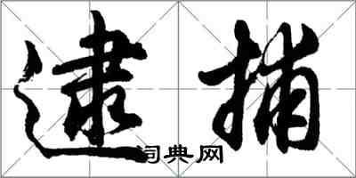 胡問遂逮捕行書怎么寫