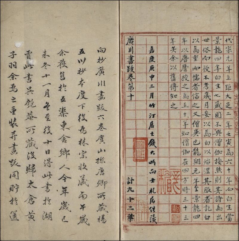 【pdf高清】宋 董逌著《廣川書跋》明吳寬叢書堂手鈔本下載_439M