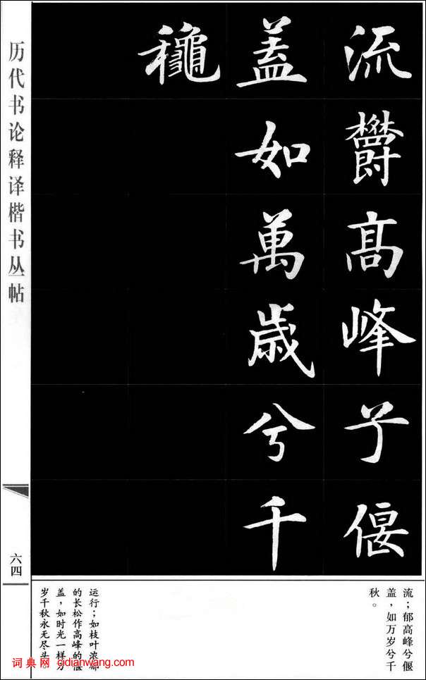 房弘毅楷書《王羲之用筆賦》