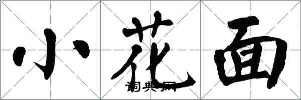 翁闓運小花面楷書怎么寫