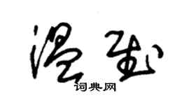 朱錫榮溫慰草書個性簽名怎么寫