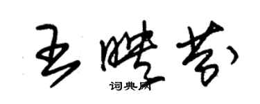 朱錫榮王映芬草書個性簽名怎么寫