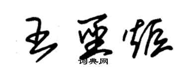 朱錫榮王聖炬草書個性簽名怎么寫