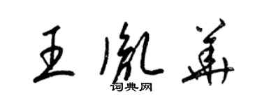 梁錦英王胤華草書個性簽名怎么寫