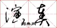 王冬齡演奏草書怎么寫
