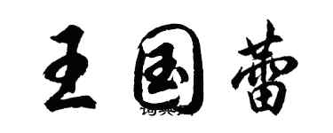 胡問遂王國蕾行書個性簽名怎么寫