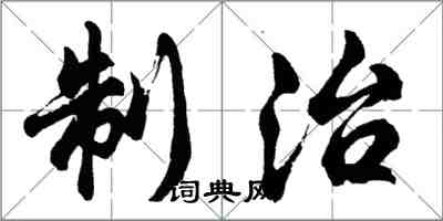 胡問遂制治行書怎么寫