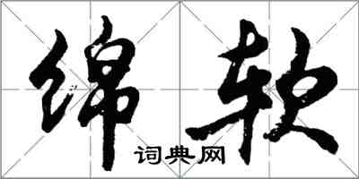 胡問遂綿軟行書怎么寫