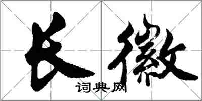 胡問遂長徽行書怎么寫