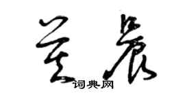 曾慶福莫晨草書個性簽名怎么寫