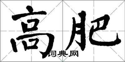 翁闓運高肥楷書怎么寫