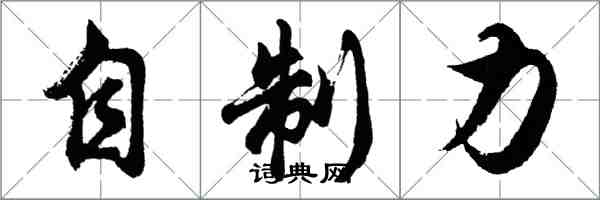 胡問遂自制力行書怎么寫