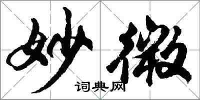 胡問遂妙微行書怎么寫