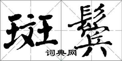 翁闓運斑鬢楷書怎么寫