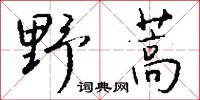 野舞的意思_野舞的解釋_國語詞典