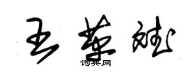 朱錫榮王革斌草書個性簽名怎么寫