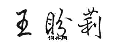 駱恆光王盼莉行書個性簽名怎么寫