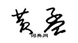 朱錫榮黃孟草書個性簽名怎么寫