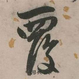 行草詩文卷中張弼的寫法