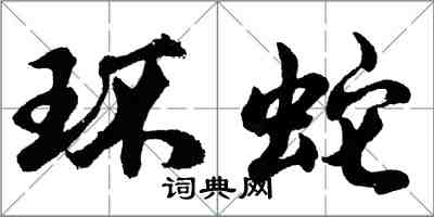 胡問遂環蛇行書怎么寫