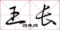 曾慶福王長草書怎么寫