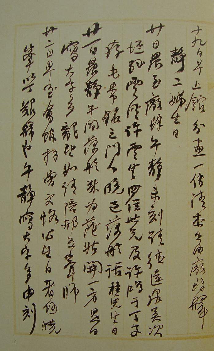何紹基草書《種竹日記》