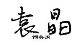 曾慶福袁晶行書個性簽名怎么寫