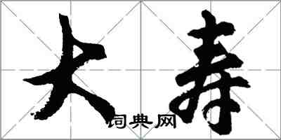 胡問遂大壽行書怎么寫