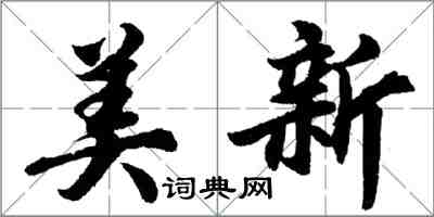 胡問遂美新行書怎么寫