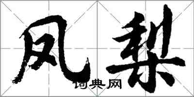 胡問遂鳳梨行書怎么寫