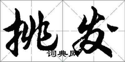 胡問遂挑發行書怎么寫