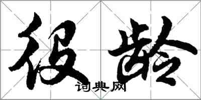 胡問遂役齡行書怎么寫