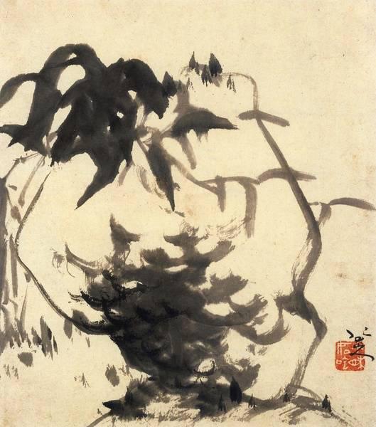 八大山人晚年作《安晚冊》