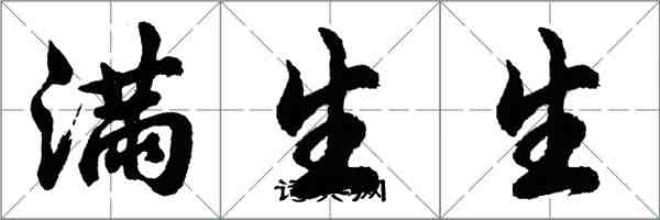 胡問遂滿生生行書怎么寫