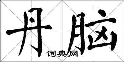 翁闓運丹腦楷書怎么寫