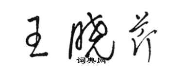 駱恆光王曉芹草書個性簽名怎么寫