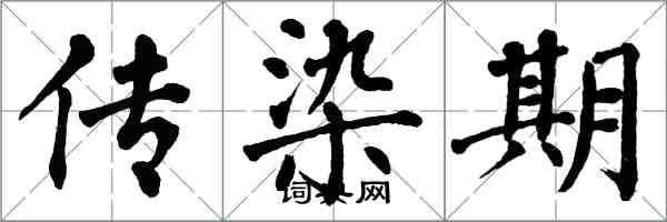 翁闓運傳染期楷書怎么寫