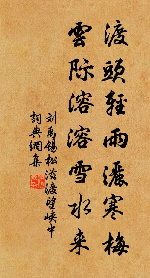 買鄰為愛茅齋近,試倩詩人狀此情 詩詞名句