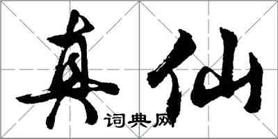 胡問遂真仙行書怎么寫