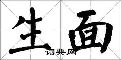 翁闓運生面楷書怎么寫