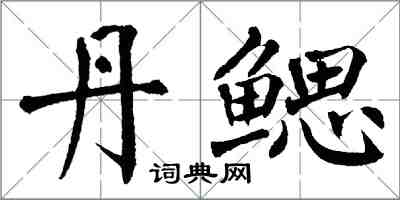 翁闓運丹鰓楷書怎么寫