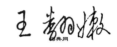 駱恆光王翻嫩草書個性簽名怎么寫