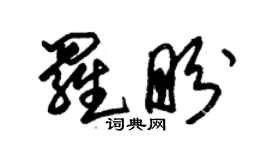 朱錫榮羅盼草書個性簽名怎么寫